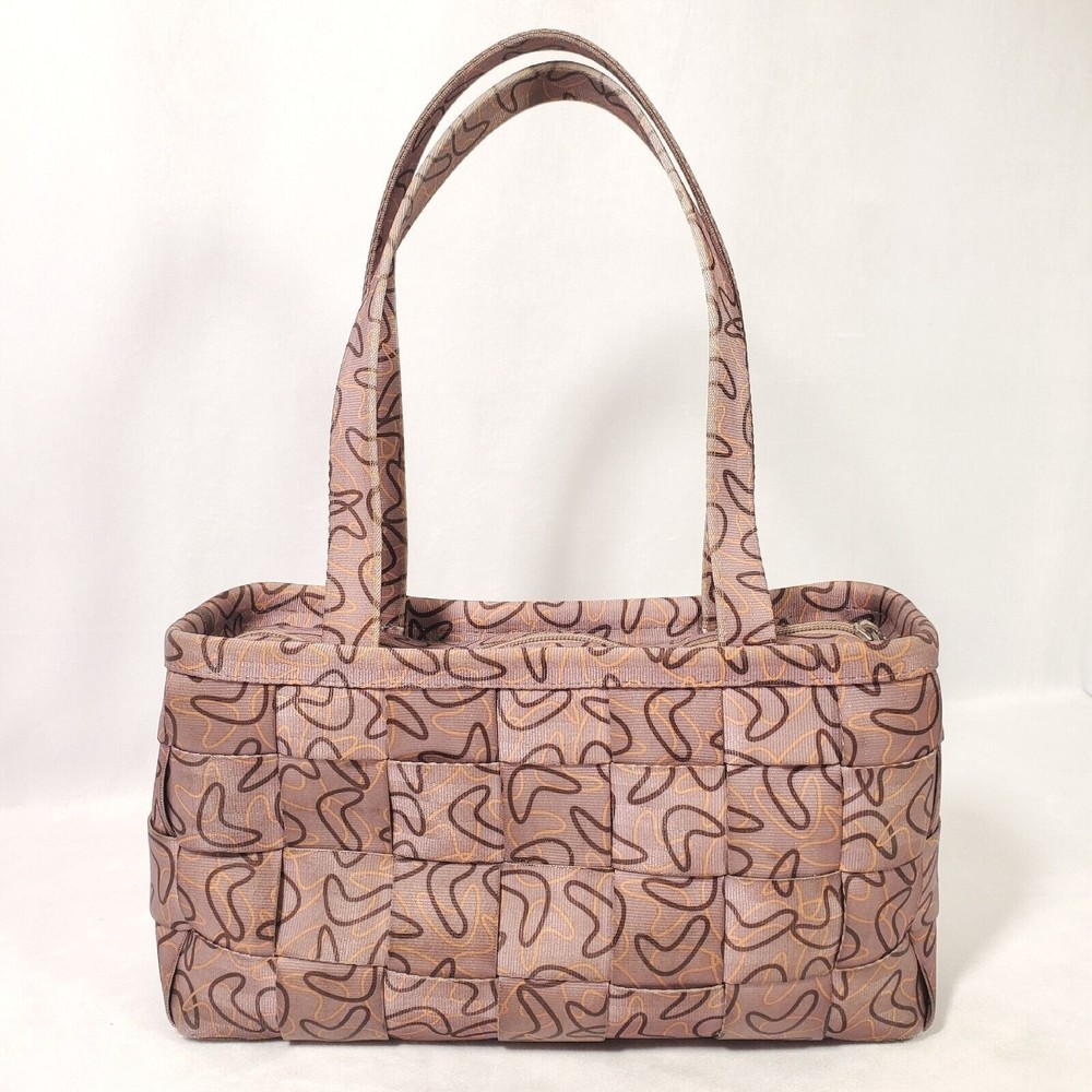 RARE Harveys Seatbelt Bag STARDUST BOOMERANG Purse Tote Handbag Retro Rectangle